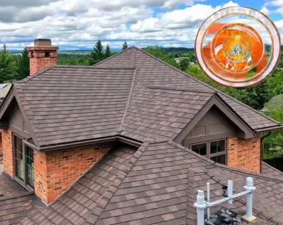 Completed architectural shingle roof in Princeton, WV